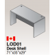 AOSP Lodi Collection Desk Shell 71x35